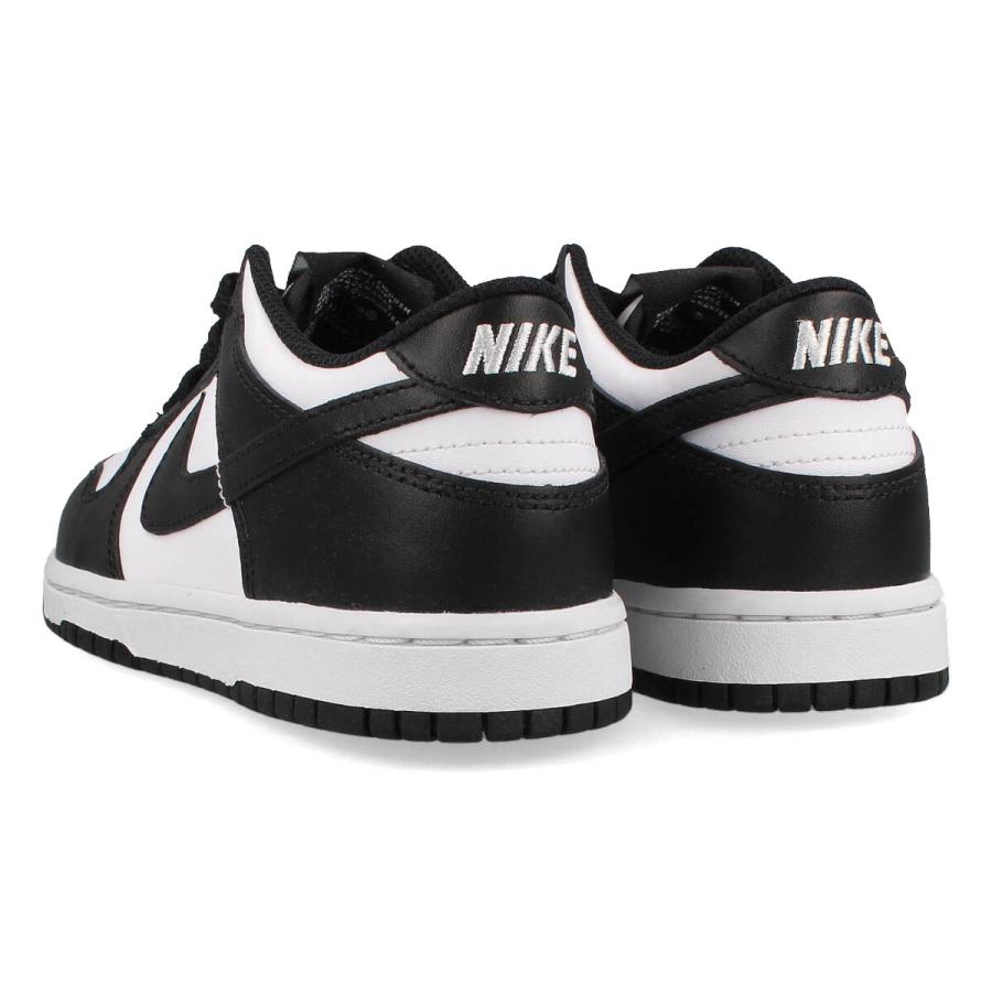 NIKE DUNK LOW PS ナイキ ダンク ロー PS キッズ WHITE/BLACK/WHITE ホワイト ブラック 白 黒｜lowtex｜03