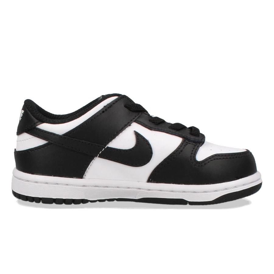 NIKE DUNK LOW TD ナイキ ダンク ロー TD キッズ 子ども ローカット WHITE/BLACK/WHITE ホワイト ブラック 白 黒 cw1589-100｜lowtex｜05