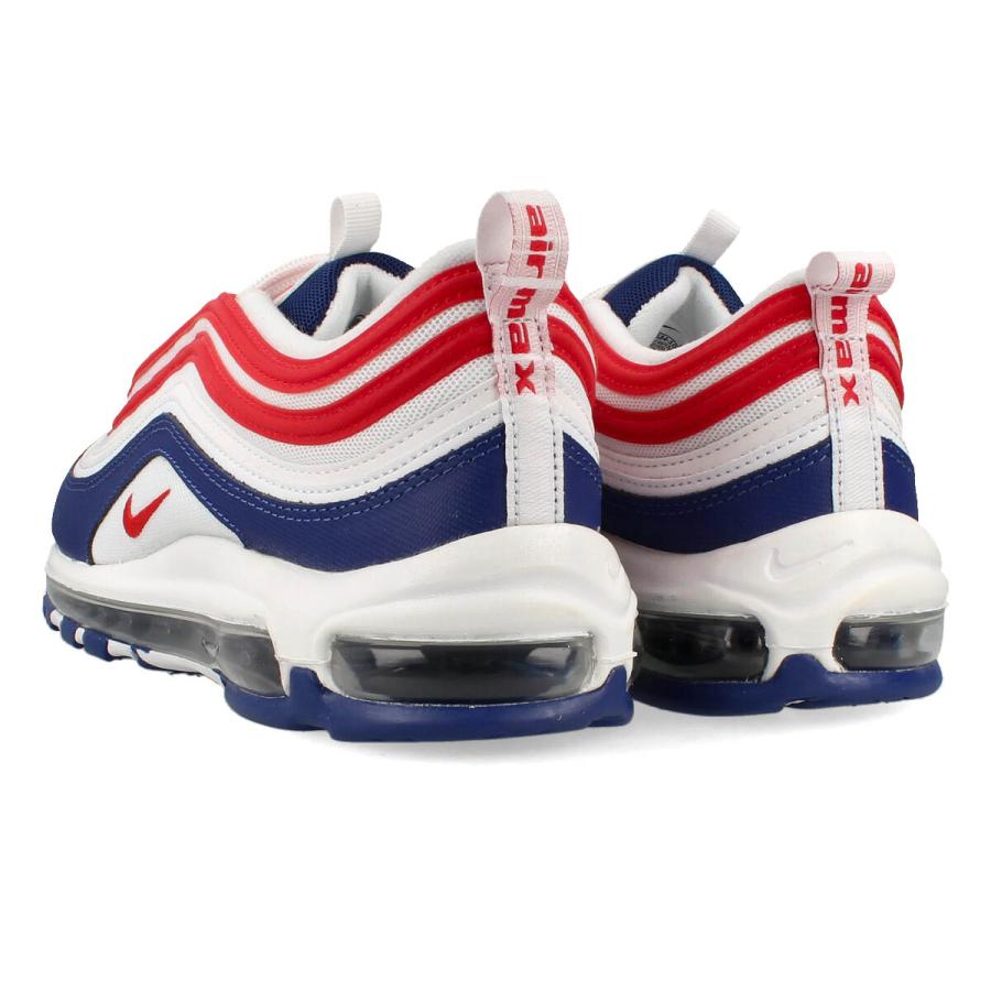 NIKE AIR MAX 97 ナイキ エア マックス 97 海外限定 日本未発売モデル メンズ WHITE/UNIVERSITY RED ホワイト CW5584-100｜lowtex｜03