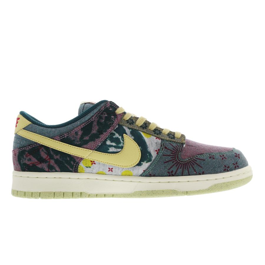 NIKE DUNK LOW SP 【COMMUNITY GARDEN】 ナイキ ダンク ロー SP MULTI COLOR/MIDNIGHT TURQUOISE/CARDINAL RED/LEMON WASH cz9747-900｜lowtex｜05