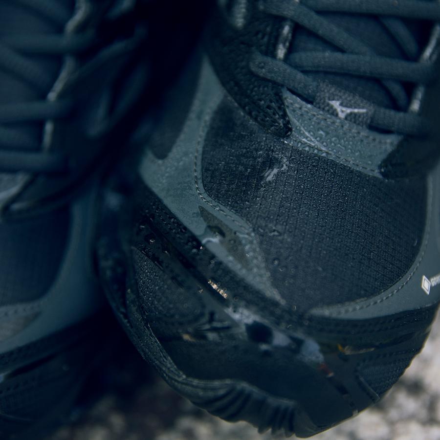 MIZUNO WAVE PROPHECY LS GTX ミズノ ウェーブ プロフェシー LS ゴアテックス メンズ レディース BLACK SAND/BLACK ブラック D1GA256001の画像