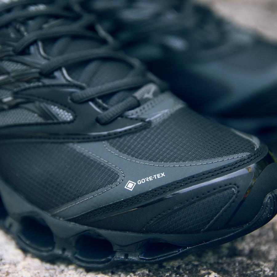 MIZUNO WAVE PROPHECY LS GTX ミズノ ウェーブ プロフェシー LS ゴアテックス メンズ レディース BLACK SAND/BLACK ブラック D1GA256001の画像
