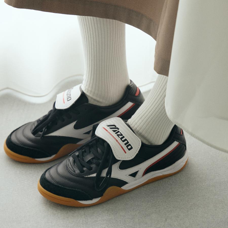 MIZUNO（ミズノ） MIZUNO MORELIA LS モレリア LS メンズ BLACK/WHITE