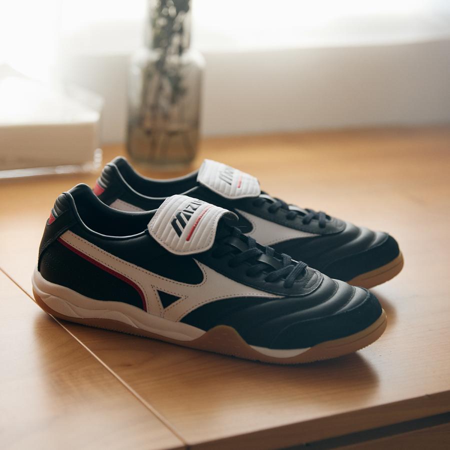 MIZUNO（ミズノ） MIZUNO MORELIA LS モレリア LS メンズ BLACK/WHITE