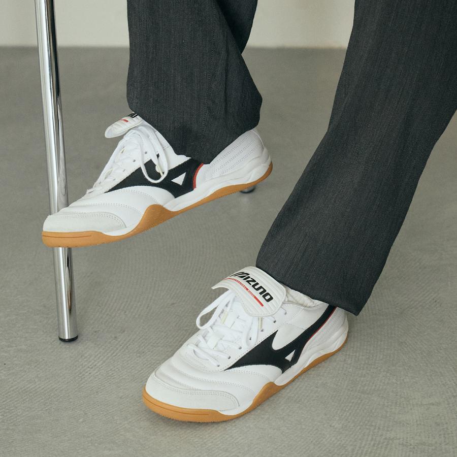 MIZUNO（ミズノ） MIZUNO MORELIA LS モレリア LS メンズ WHITE/BLACK