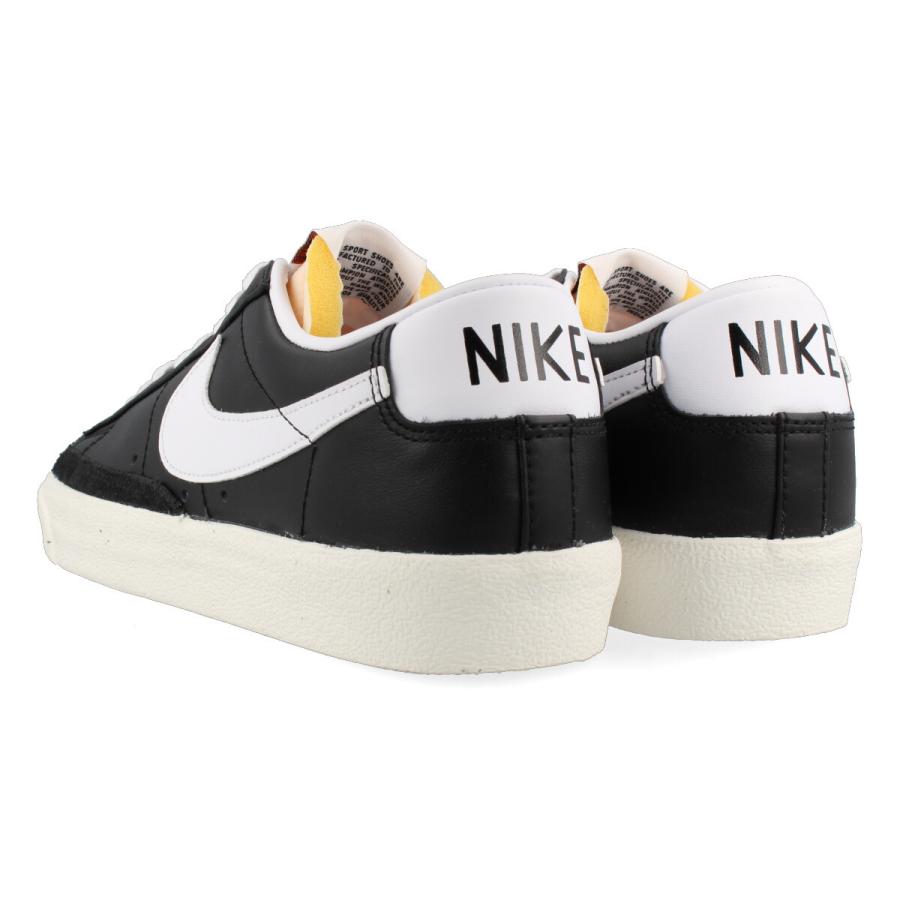 NIKE BLAZER LOW 77 VNTG ナイキ ブレザー ロー 77 ヴィンテージ BLACK/WHITE/SAIL/TOTAL ORANGE da6364-001｜lowtex｜03