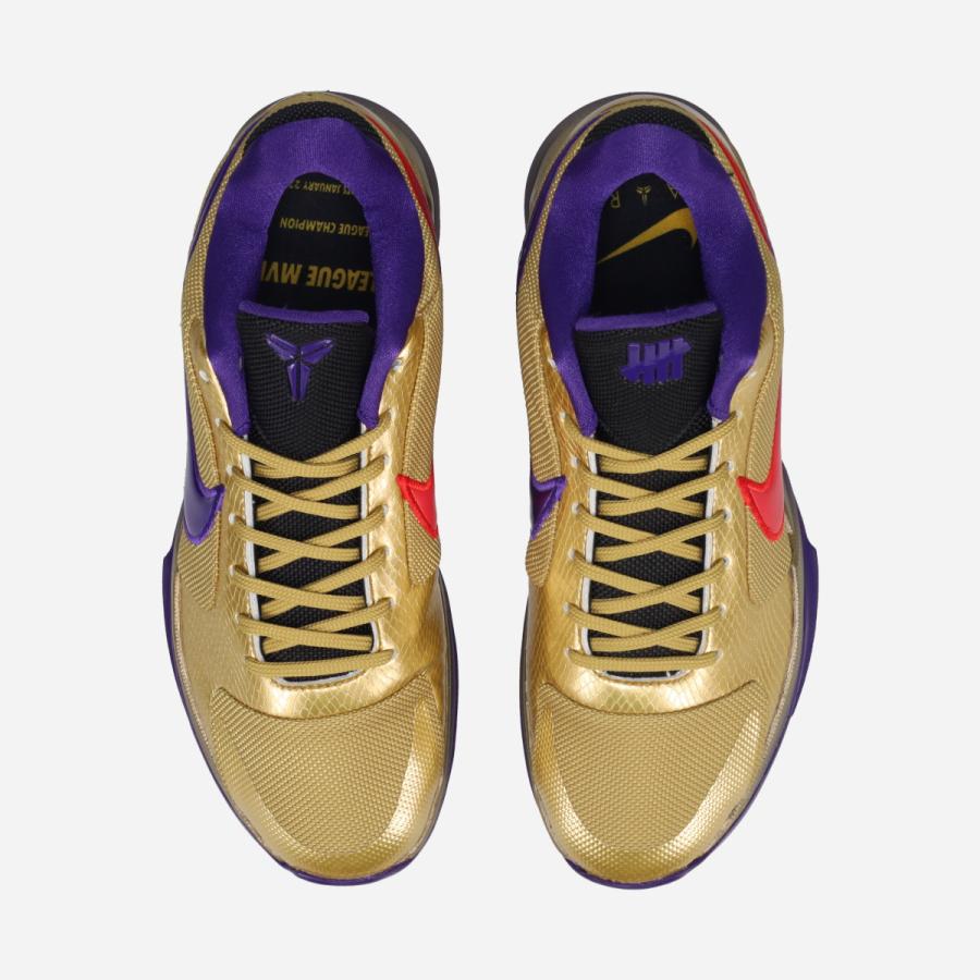 【10%OFF】  NIKE KOBE 5 PROTRO 【UNDEFEATED】 ナイキ コービー 5 プロトロ メンズ METALLIC GOLD/MULTI/COLOR ゴールド DA6809-700の画像