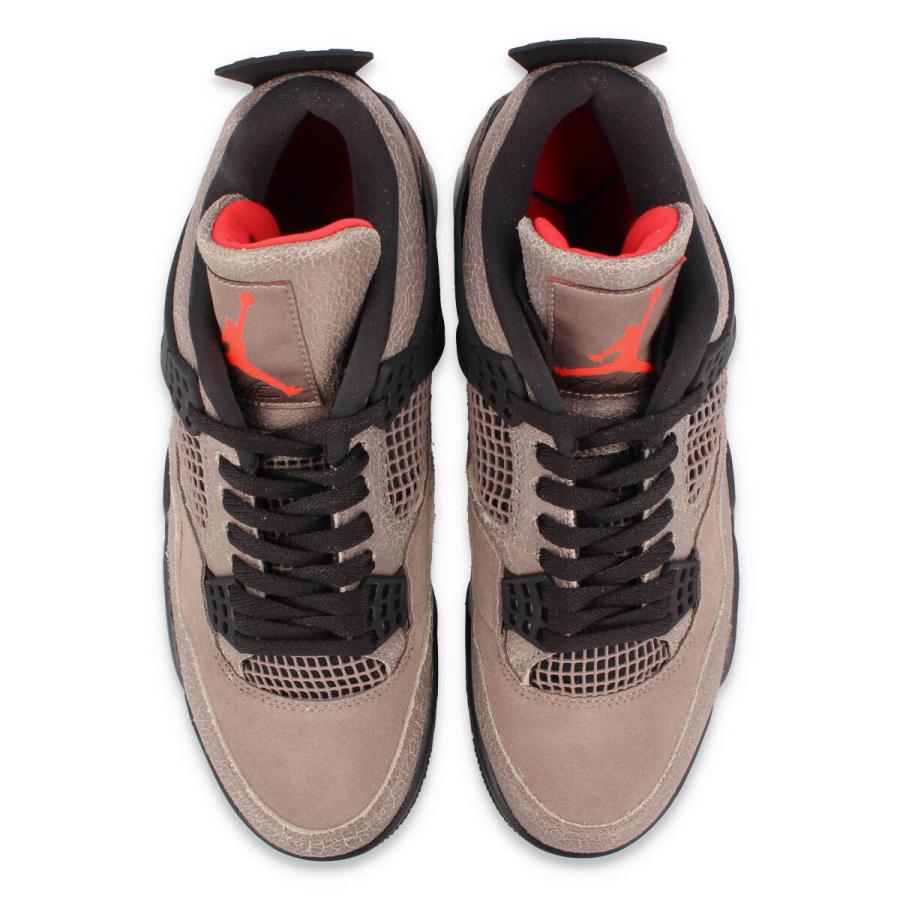 【10%OFF】  NIKE AIR JORDAN 4 RETRO ナイキ エア ジョーダン 4 レトロ TAUPE HAZE/OIL GREY/OFF WHITE/INFRARED 23 db0732-200の画像