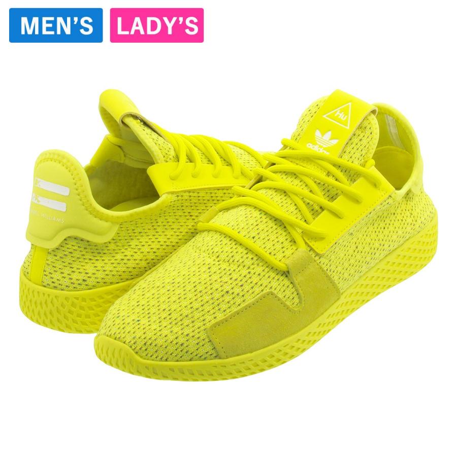 adidas PW TENNIS HU V2 【adidas Originals x PHARRELL WILLIAMS】 アディダス ファレル ウィリアムス テニス HU V2 SHOCK YELLOW/SHOCK YELLOW/RUNNING WHITE :db3329:LOWTEX - 通販 - Yahoo!ショッピング