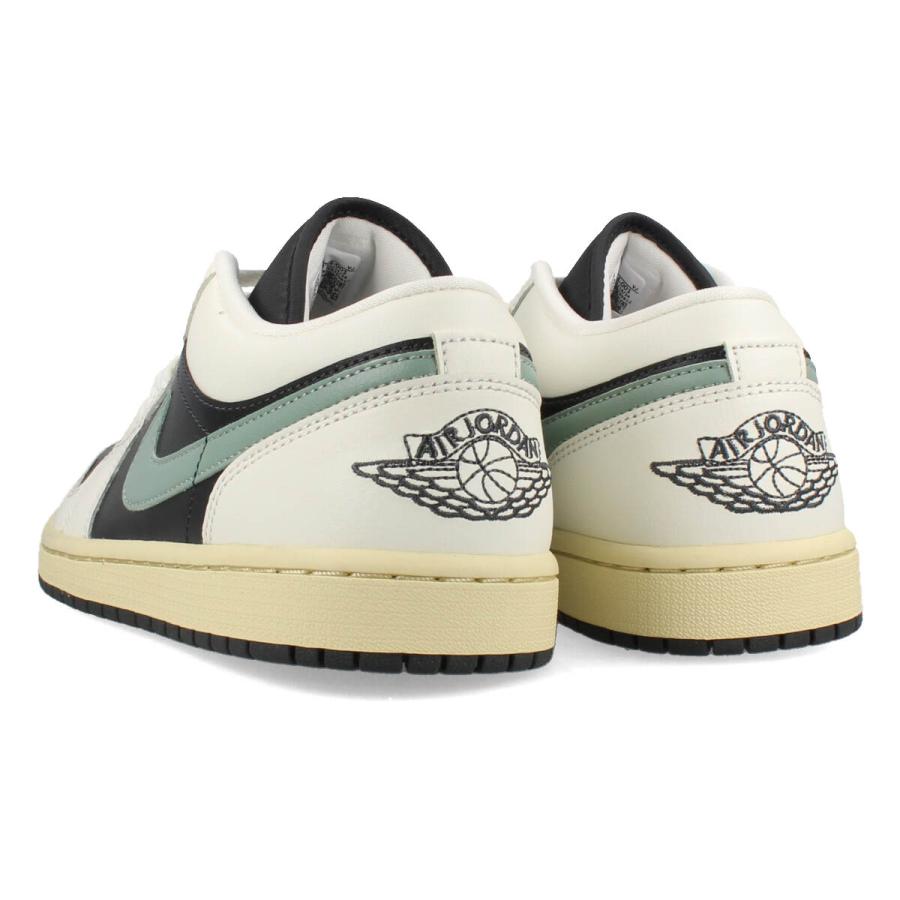 NIKE WMNS AIR JORDAN 1 LOW ナイキ ウィメンズ エア ジョーダン 1 ロー メンズ レディース ANTHRACITE/JADE SMOKE/SAIL ブラック DC0774-001｜lowtex｜03