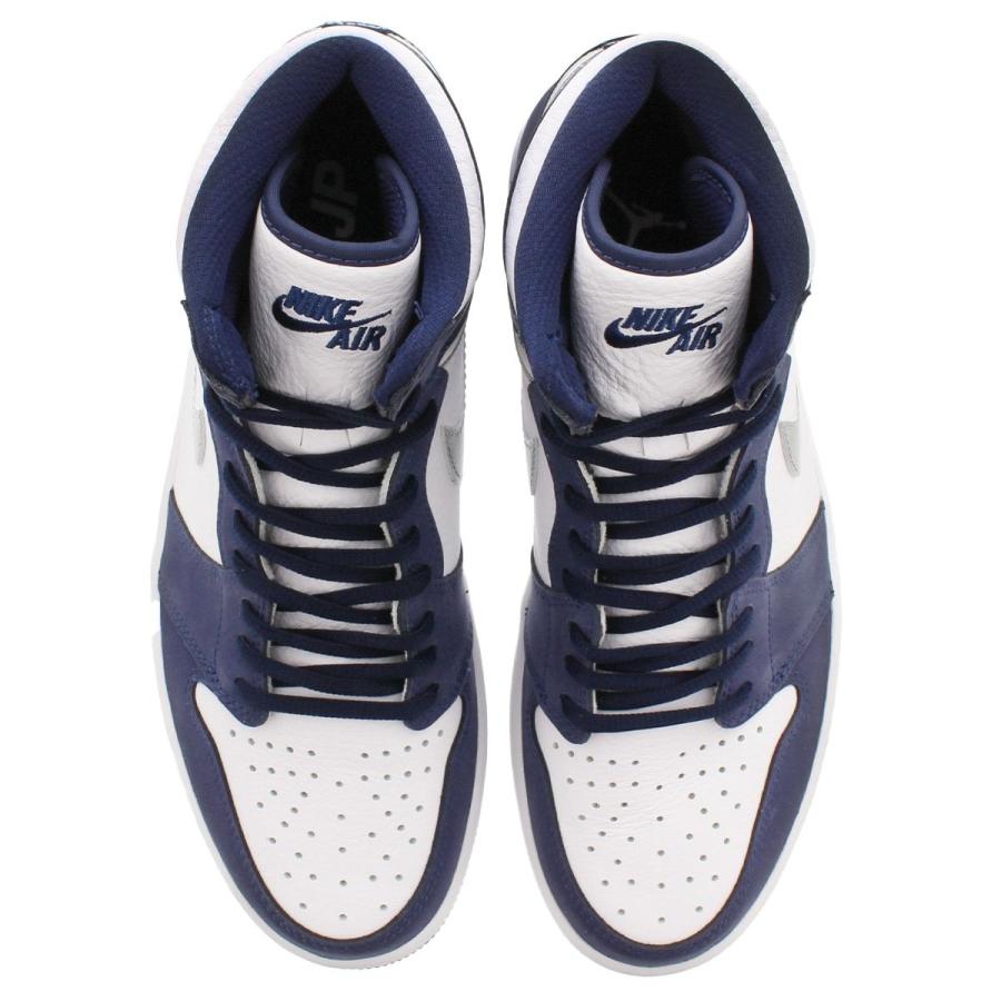 Nike Air Jordan 1 Retro High Og Co Jp ナイキ エア ジョーダン 1 レトロ ハイ Og Co Jp White Midnight Navy Metallic Silver Dc17 100 Lowtex 通販 Paypayモール