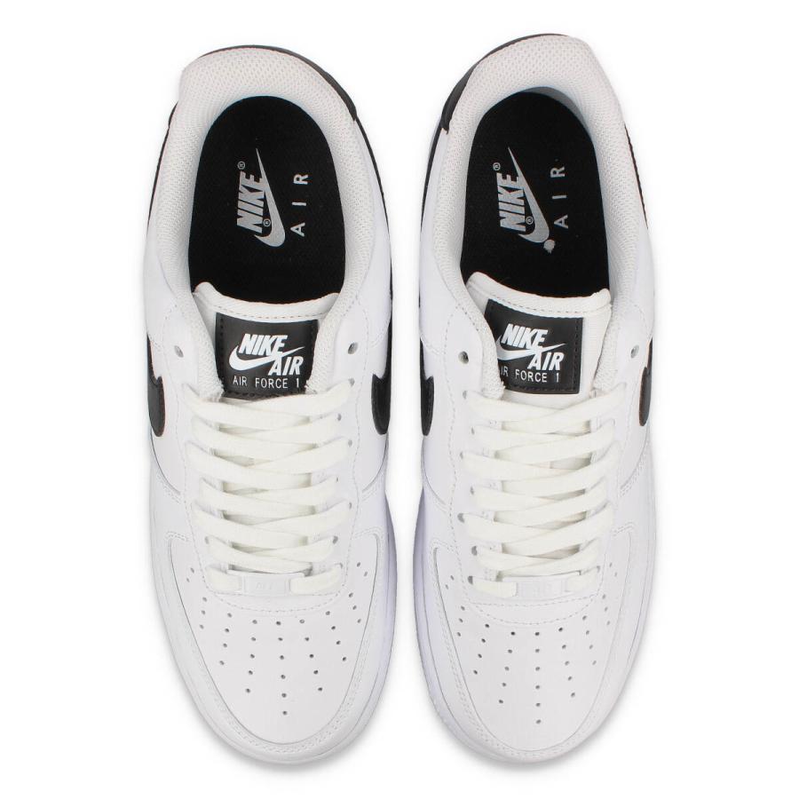 NIKE WMNS AIR FORCE 1 '07 ナイキ ウィメンズ エアフォース 1 07 レディース ローカット WHITE/BLACK/WHITE/WHITE ホワイト ブラック 白 黒 dd8959-103｜lowtex｜03