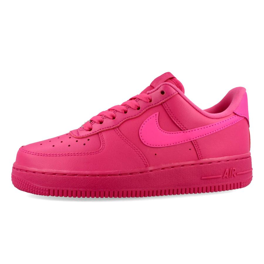 NIKE WMNS AIR FORCE 1 '07 ナイキ ウィメンズ エア フォース 1 '07 メンズ レディース FIREBERRY/FIERCE PINK/FIREBERRY ピンク DD8959-600｜lowtex｜04