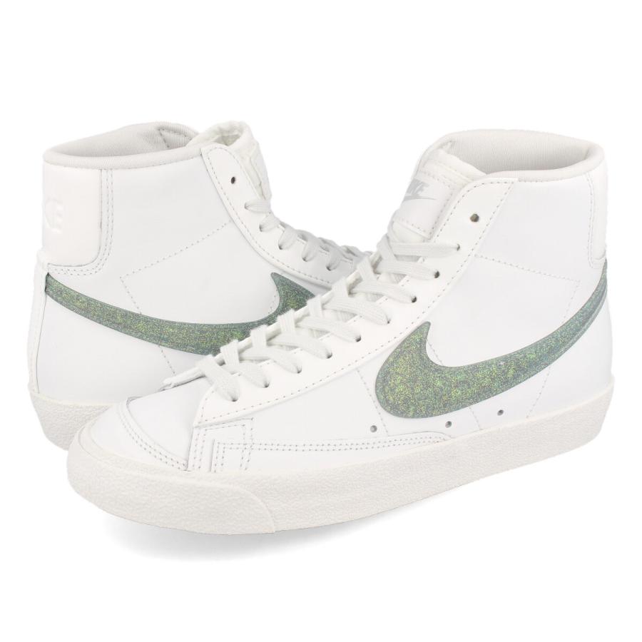 NIKE WMNS BLAZER MID ‘77 ナイキ ウィメンズ ブレーザー ミッド 77 SUMMIT WHITE/DUSTY SAGE/GREY FOG/WHITE/WHITE dh4399-100｜lowtex