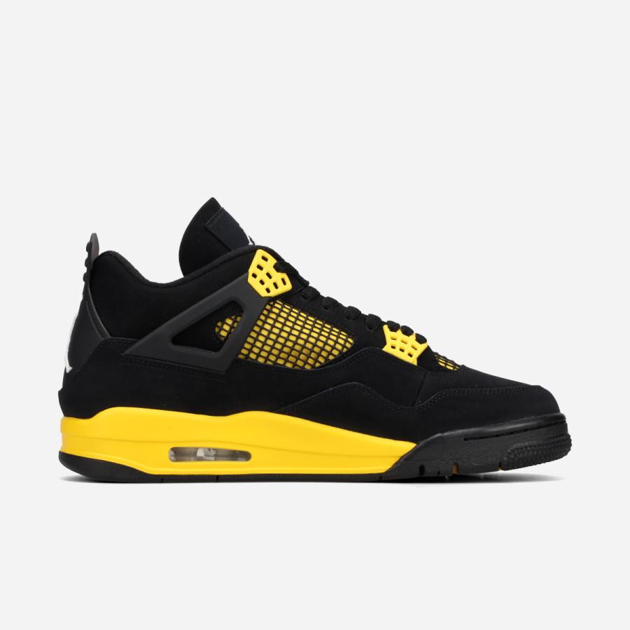 エア ジョーダン 4 ブラック/イエロー エア ジョーダン 4 NIKE AIR JORDAN RETRO 【THUNDER】 ナイキ レトロ