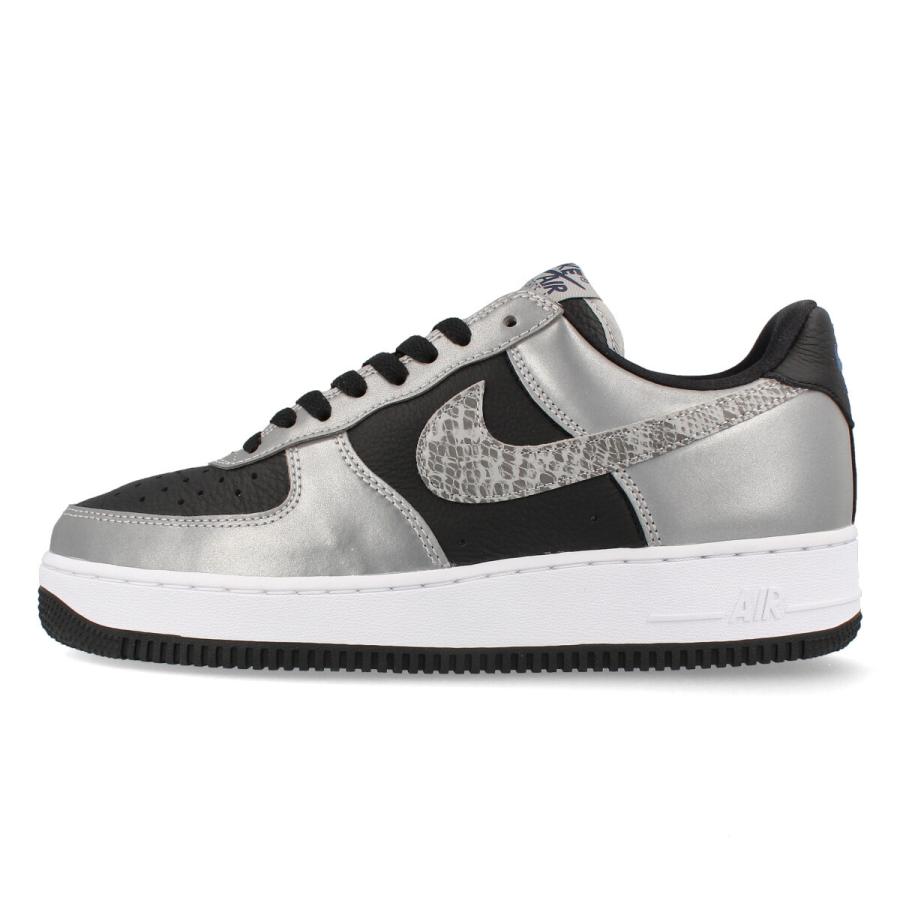 NIKE AIR FORCE 1 B 【SILVER SNAKE】【黒蛇】 ナイキ エア フォース 1 B BLACK/SILVER/BLACK dj6033-001｜lowtex｜04