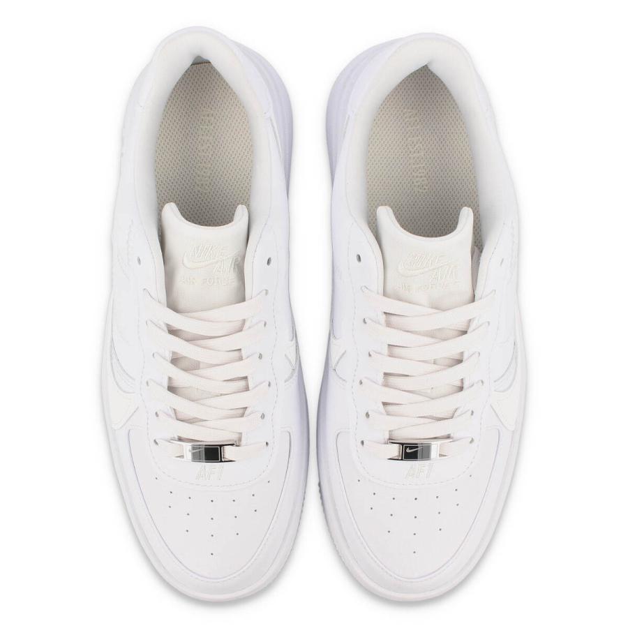 NIKE WMNS AIR FORCE 1 PLT.AF.ORM ナイキ ウィメンズ エアフォース 1 プラットフォーム WHITE/SUMMIT WHITE/WHITE/WHITE dj9946-100｜lowtex｜02