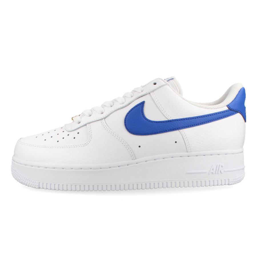 NIKE AIR FORCE 1 '07 ナイキ エア フォース 1 07 メンズ ローカット WHITE/GAME ROYAL/WHITE ホワイト ブルー 白 青 dm2845-100｜lowtex｜04