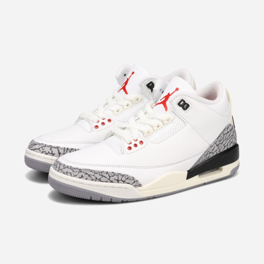 NIKE Air Jordan 3 エアジョーダン3レトロ 新品タグ付き JORDAN BRAND AIR JORDAN 3 RETRO WHITE/FIRE RED-BLACK-CEMENT
