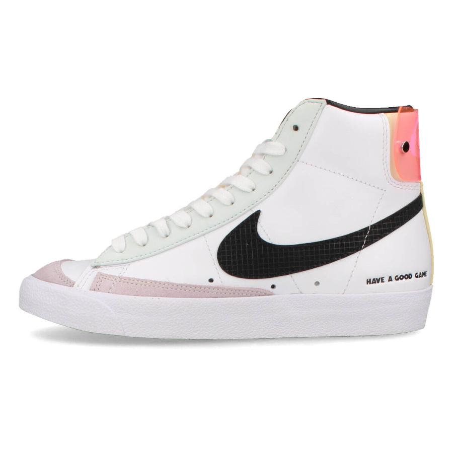 NIKE WMNS BLAZER MID '77 【HAVE A GOOD GAME】 ナイキ ウィメンズ ブレーザー ミッド 77 レディース WHITE/BLACK/MULTI/COLOR ホワイト do2331-101-l｜lowtex｜04