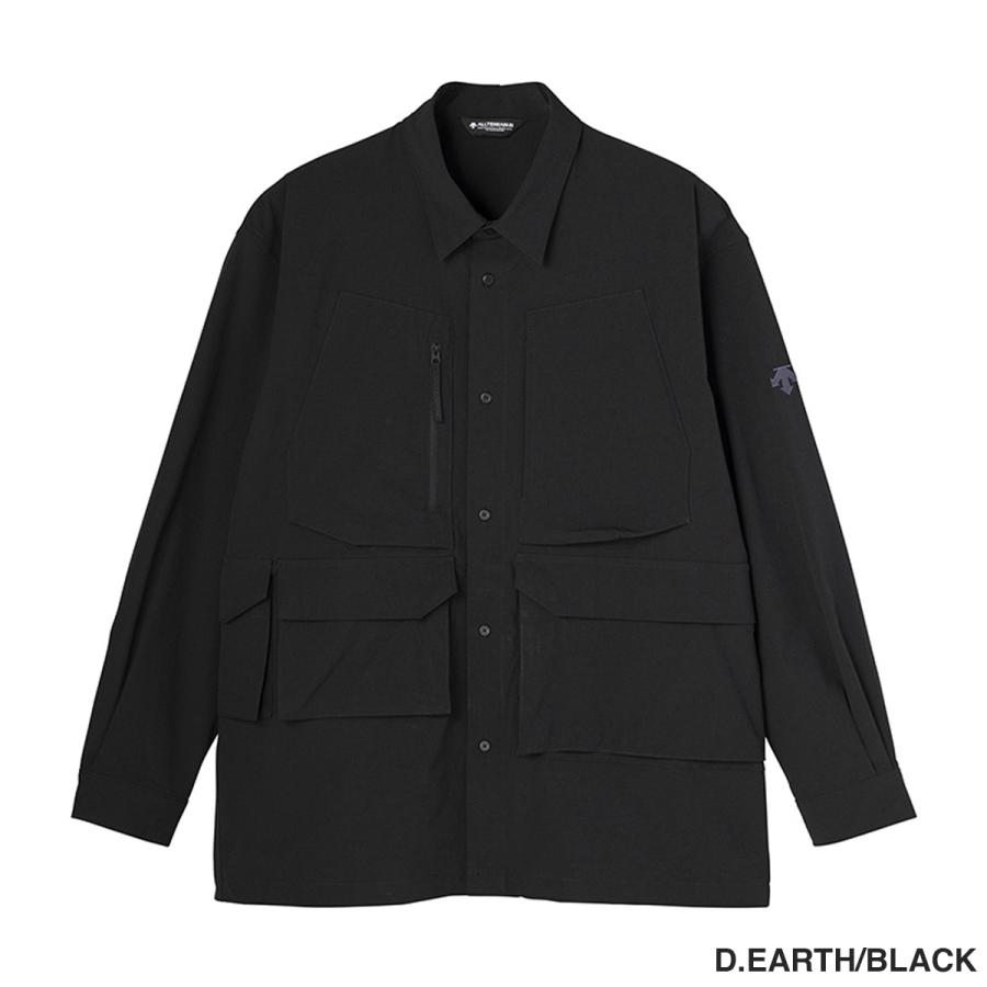 DESCENTE ALLTERRAIN ナイロンストレッチシャツ DESCENTE ALLTERRAIN 81 NYLON WR H/S SHIRT | MAR