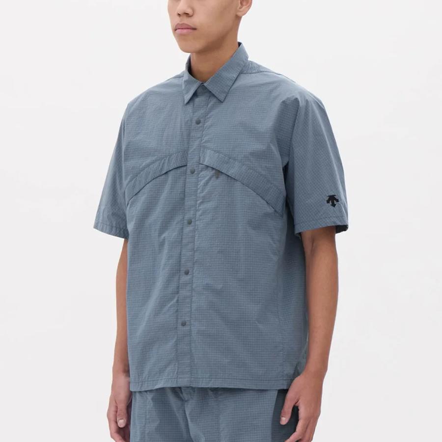 DESCENTE（デサント） DESCENTE ALLTERRAIN 81 GREYISH RIPSTOP H/S