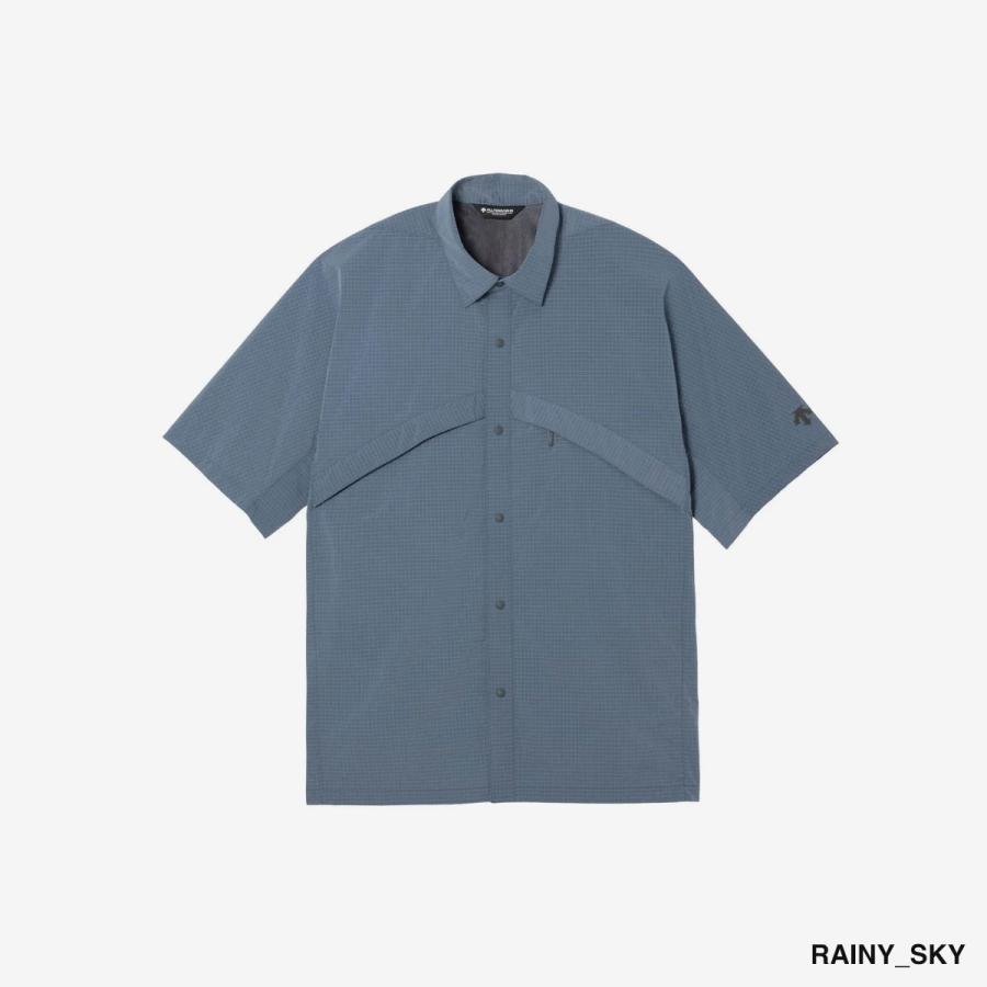 DESCENTE（デサント） DESCENTE ALLTERRAIN 81 GREYISH RIPSTOP H/S
