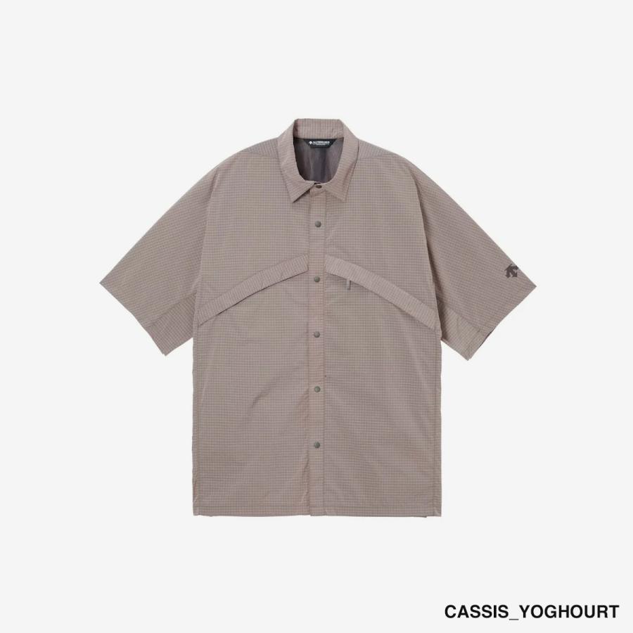 DESCENTE（デサント） DESCENTE ALLTERRAIN 81 GREYISH RIPSTOP H/S