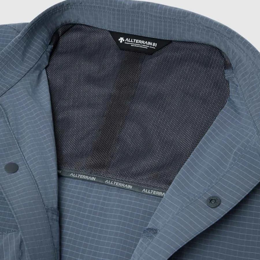 DESCENTE（デサント） DESCENTE ALLTERRAIN 81 GREYISH RIPSTOP H/S