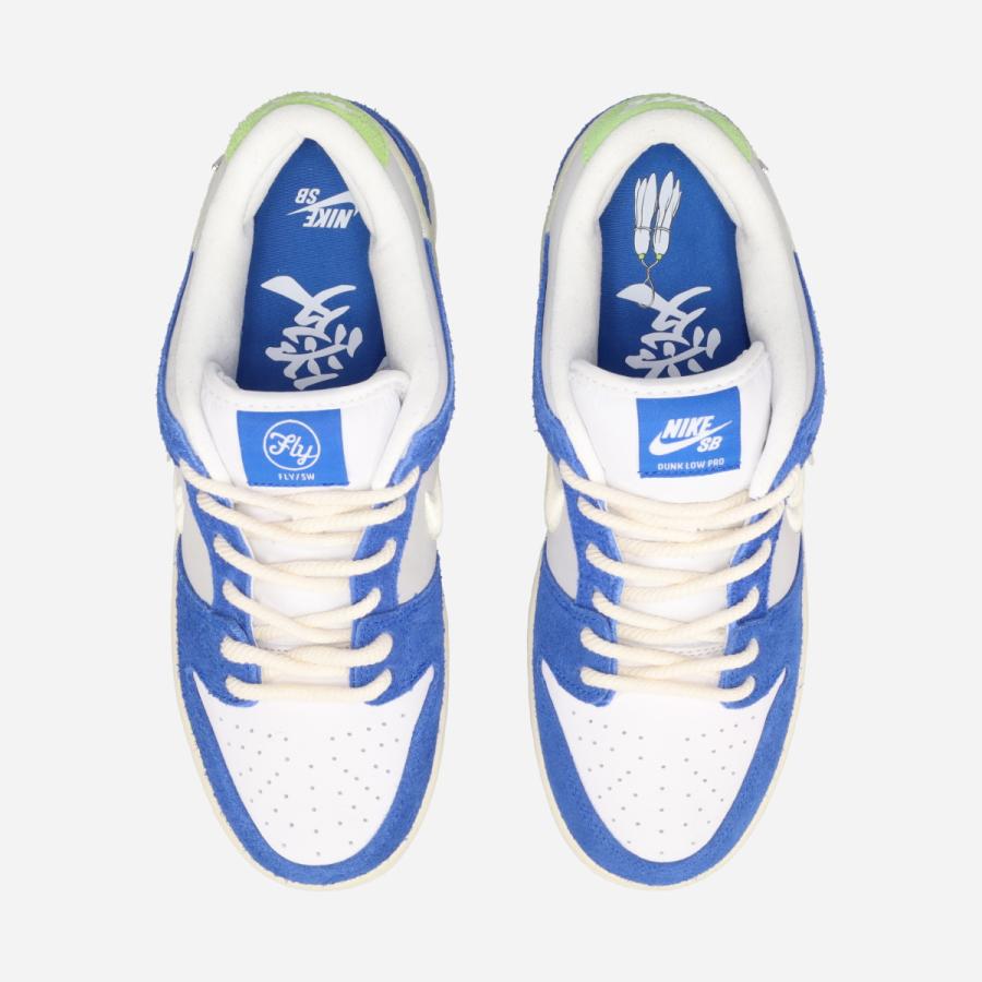 【12%OFF】  NIKE SB DUNK LOW × FLY STREETWEAR Gardenia ナイキ SB ダンク ロー × フライ ストリートウェア GAME ROYAL/SAIL/GREY FOG ブルー DQ5130-400の画像