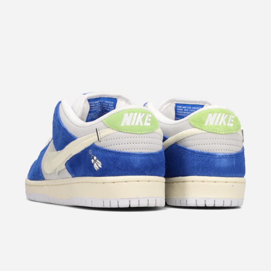 【12%OFF】  NIKE SB DUNK LOW × FLY STREETWEAR Gardenia ナイキ SB ダンク ロー × フライ ストリートウェア GAME ROYAL/SAIL/GREY FOG ブルー DQ5130-400の画像