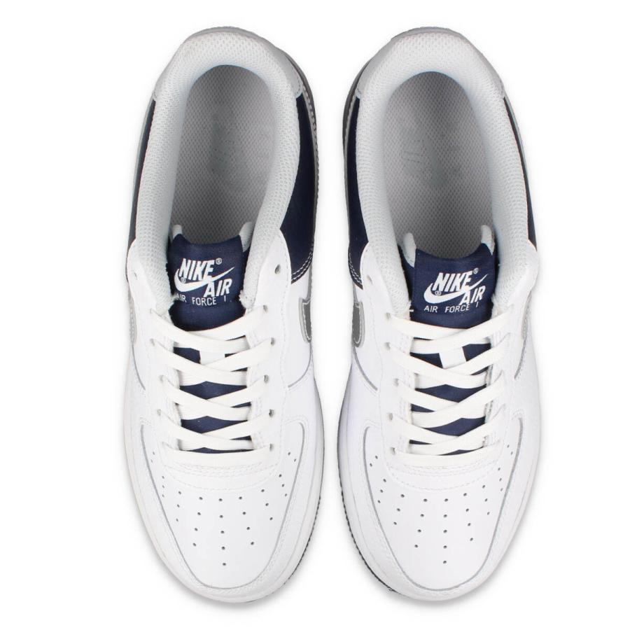 NIKE AIR FORCE 1 LV8 GS 【DALLAS COWBOYS】 ナイキ エアフォース 1 LV8 海外限定 WHITE/MIDNIGHT NAVY/PURE PLATINUM/METALLIC SILVER ホワイト DQ6048-100の画像