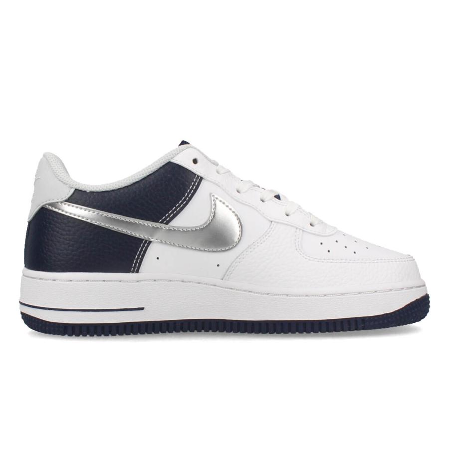 NIKE AIR FORCE 1 LV8 GS 【DALLAS COWBOYS】 ナイキ エアフォース 1 LV8 海外限定 WHITE/MIDNIGHT NAVY/PURE PLATINUM/METALLIC SILVER ホワイト DQ6048-100の画像