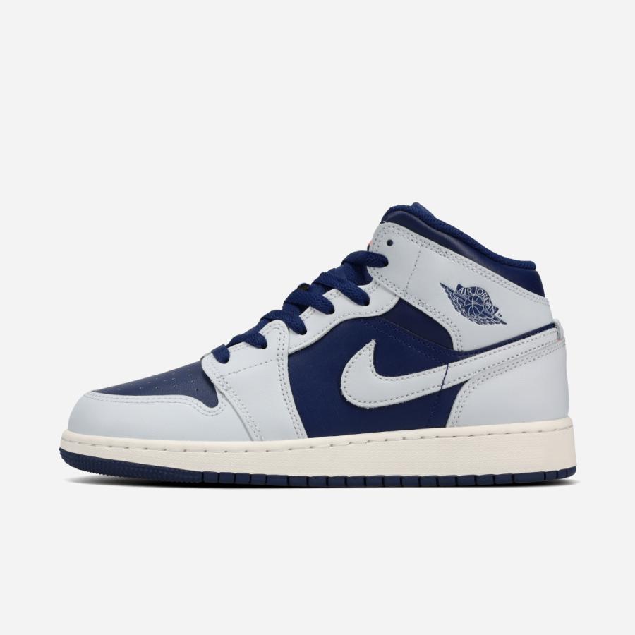 エア ジョーダン 1 NIKE AIR JORDAN MID GS ナイキ レディース BLUE