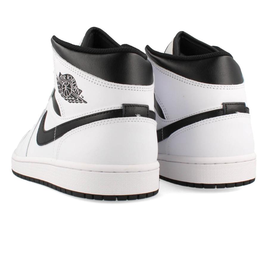 NIKE AIR JORDAN 1 MID ナイキ エア ジョーダン 1 ミッド メンズ WHITE/BLACK/WHITE ホワイト DQ8426-132｜lowtex｜03