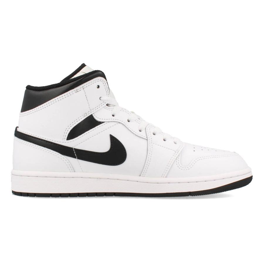 NIKE AIR JORDAN 1 MID ナイキ エア ジョーダン 1 ミッド メンズ WHITE/BLACK/WHITE ホワイト DQ8426-132｜lowtex｜05