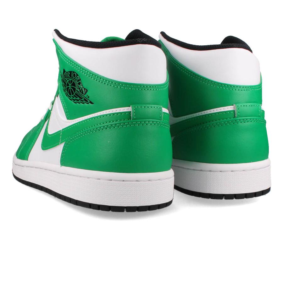 NIKE AIR JORDAN 1 MID ナイキ エア ジョーダン 1 ミッド メンズ LUCKY GREEN/BLACK/WHITE グリーン dq8426-301｜lowtex｜03