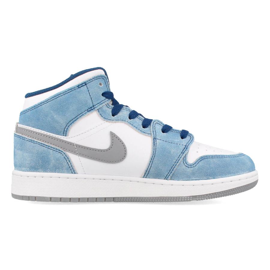 NIKE AIR JORDAN 1 MID SE GS ナイキ エア ジョーダン 1 ミッド SE GS FRENCH BLUE/FIRE RED/WHITE DR6235-401 エア ジョーダン 1 NIKE AIR JORDAN MID SE GS ナイキ ミッド FRENCH