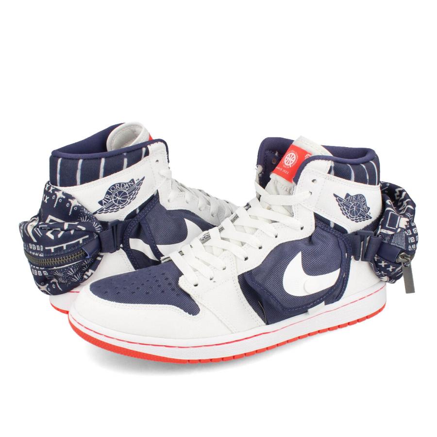 NIKE AIR JORDAN RETRO HIGH OG SP UTILITY 【QUAI 54】 ナイキ エアジョーダン1 レトロ ハイ OG ユーティリティ WHITE/NEUTRAL INDIGO/LIGHT BONE DV1717-100 :dv1717-100:LOWTEX 通販 Jordan ジョーダン メンズ スニーカー サイズ US_10(28.0cm) Quai 54 (2021)