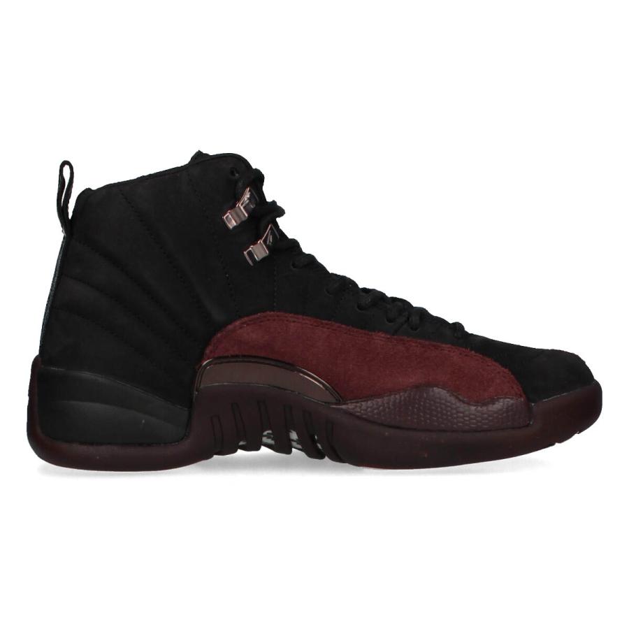 NIKE WMNS AIR JORDAN 12 RETRO SP ナイキ ウィメンズ エア ジョーダン 12 レトロ SP メンズ BLACK/BLACK/BURGUNDY CRUSH ブラック dv6989-001｜lowtex｜05