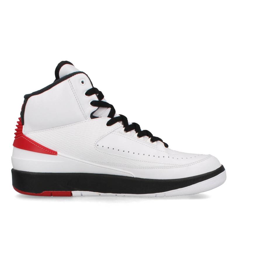 NIKE AIR JORDAN 2 RETRO CHICAGO ナイキ エア ジョーダン 2 レトロ シカゴ WHITE/VARSITY RED/BLACK ホワイト レッド ブラック｜lowtex｜05