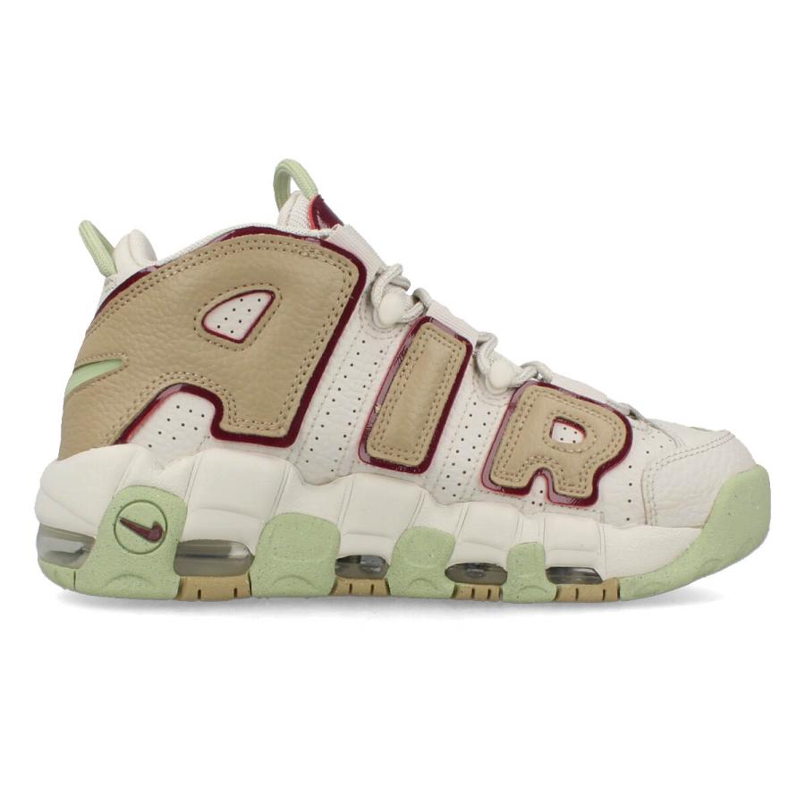 NIKE WMNS AIR MORE UPTEMPO ナイキ ウィメンズ エア モア アップテンポ 海外限定 日本未発売モデル レディース LIGHT BONE/DARK BEETROOT ホワイト｜lowtex｜05