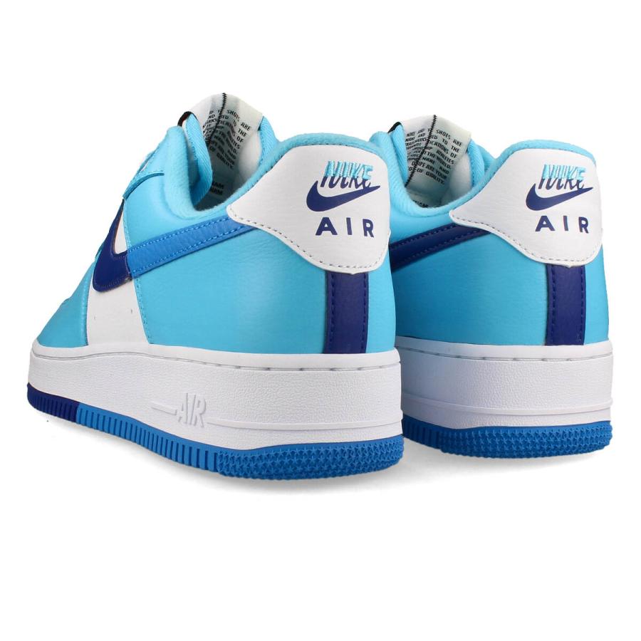 NIKE AIR FORCE 1 '07 LV8 【SPLIT】 ナイキ エア フォース 1 '07 LV8 メンズ WHITE/DEEP ROYAL BLUE/BALTIC BLUE/LIGHT PHOTO BLUE ブルー dz2522-100｜lowtex｜03