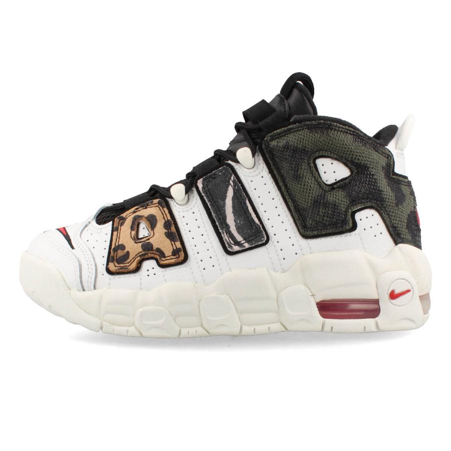 NIKE AIR MORE UPTEMPO GS ナイキ エア モア アップテンポ 海外限定 日本未発売モデル レディース SUMMIT WHITE/UNIVERSITY RED ホワイト DZ4843-100｜lowtex｜04