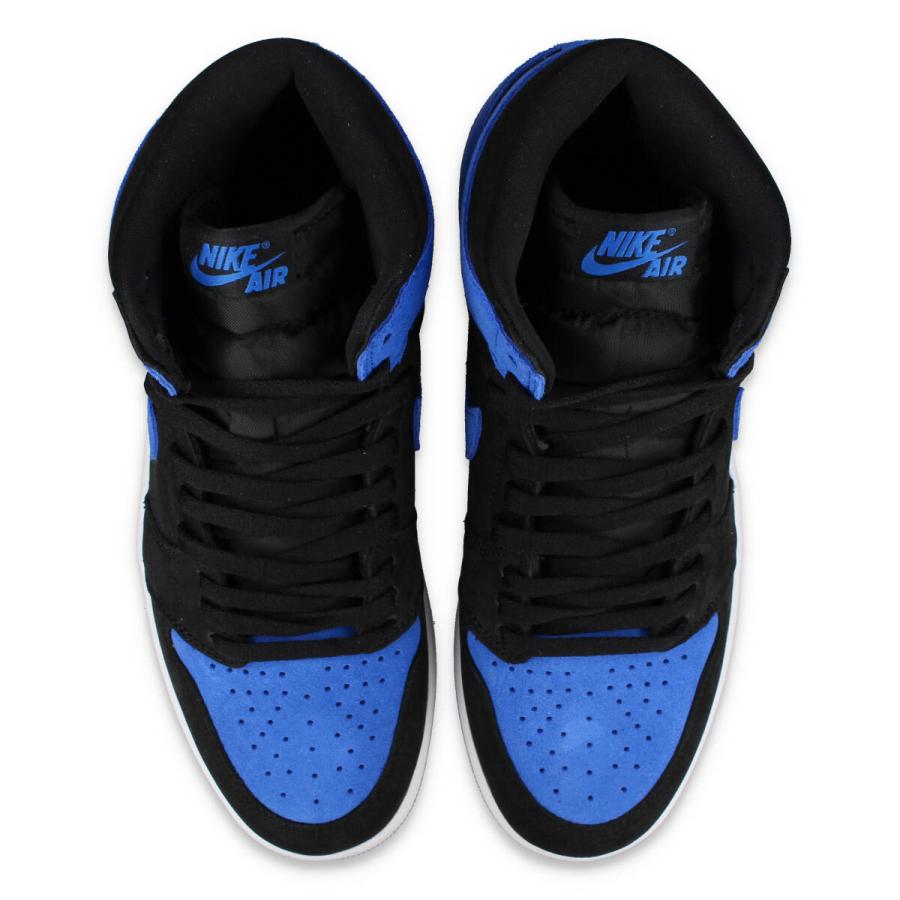 NIKE AIR JORDAN 1 RETRO HIGH OG 【ROYAL REIMAGINED】 ナイキ エア ジョーダン 1 レトロ ハイ OG メンズ BLACK/ROYAL BLUE/WHITE ブルー dz5485-042｜lowtex｜02