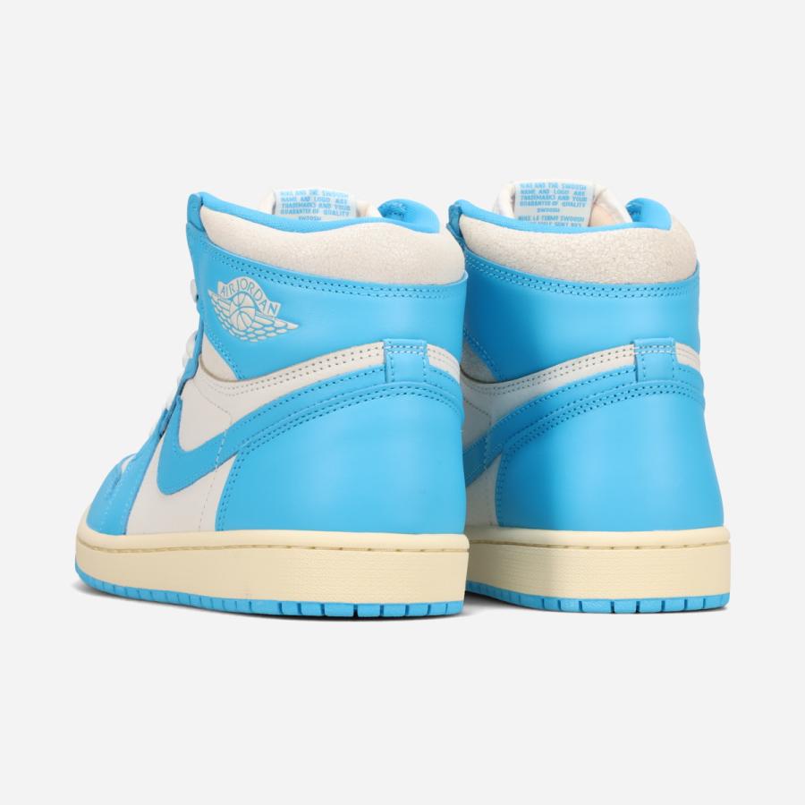 【8%OFF】  NIKE AIR JORDAN 1 HIGH OG -UNC REIMAGINED- ナイキ エア ジョーダン 1 ハイ OG -UNC リイマジンド- DARK POWDER BLUE/SAIL ブルー DZ5485-402の画像