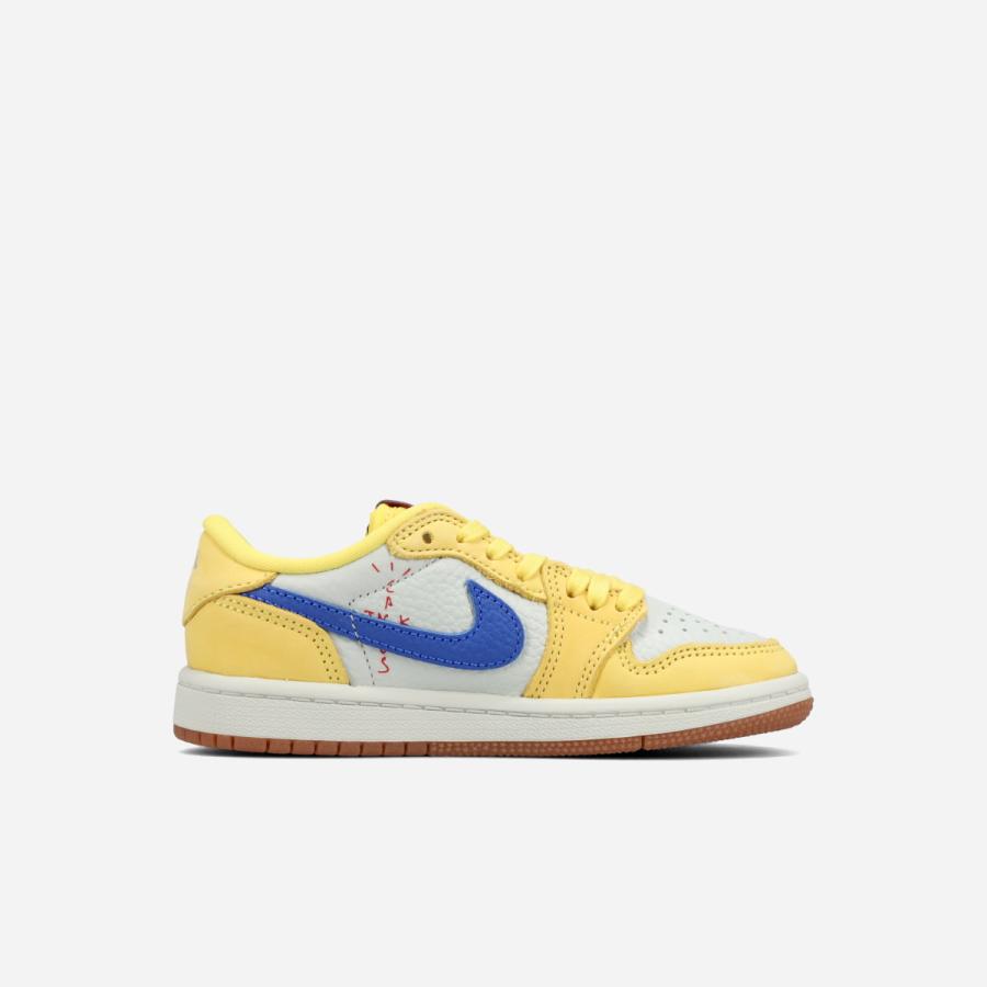 NIKE AIR JORDAN 1 LOW OG SP PS×TRAVIS SCOTT 【CANARY】 ナイキ エア ジョーダン 1 ロー × トラヴィス スコット キッズ 子ども イエロー DZ5909-700 エア ジョーダン 1 NIKE AIR JORDAN LOW OG SP PS×TRAVIS SCOTT