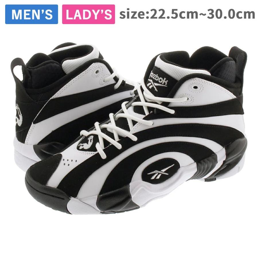 reebok shaqnosis black and white
