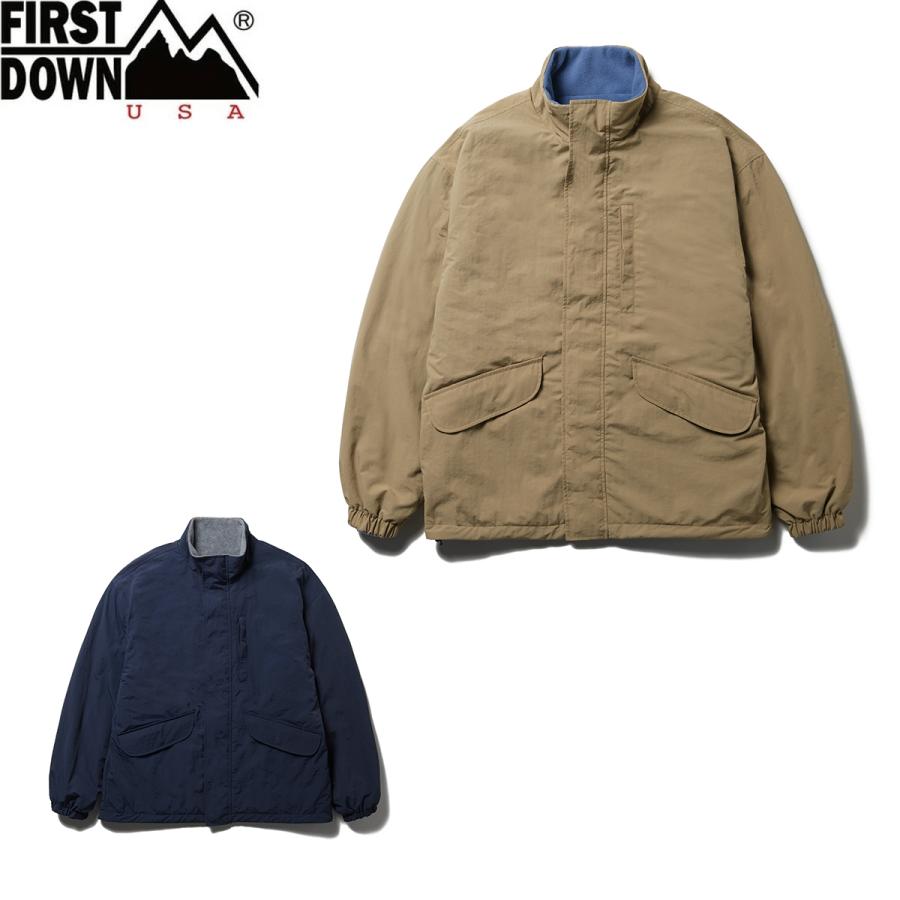 FIRST DOWN REVERSIBLE BACK FLEECE JKT ファーストダウン FIRST DOWN REVERSIBLE BACK FLEECE JKT ファーストダウン