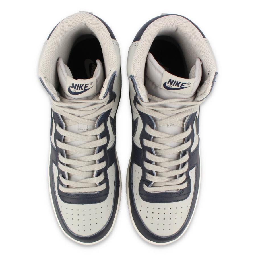 【ビッグ・スモールサイズ】 NIKE TERMINATOR HIGH GEORGETOWN ナイキ ターミネーター ハイ メンズ ハイカット  GRANITE/DARK OBSIDIAN/SAIL グレー ネイビー